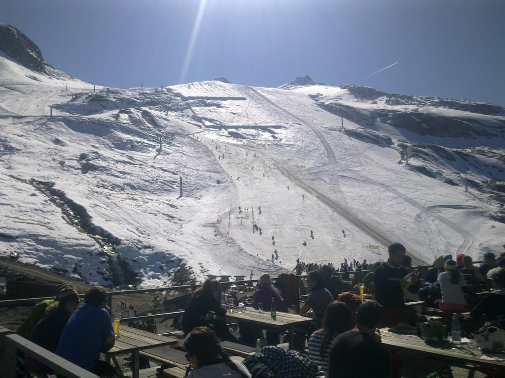 látkép a Hüttéből