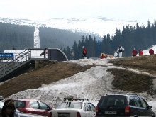 A 6-üléses Dopplemayr lift a Zahradky pályáknál