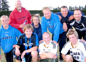 Fotó: a norvég síválogatott (The Ashburton Guardian)