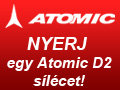 Kisorsoltuk az Atomic D2 sílécet!