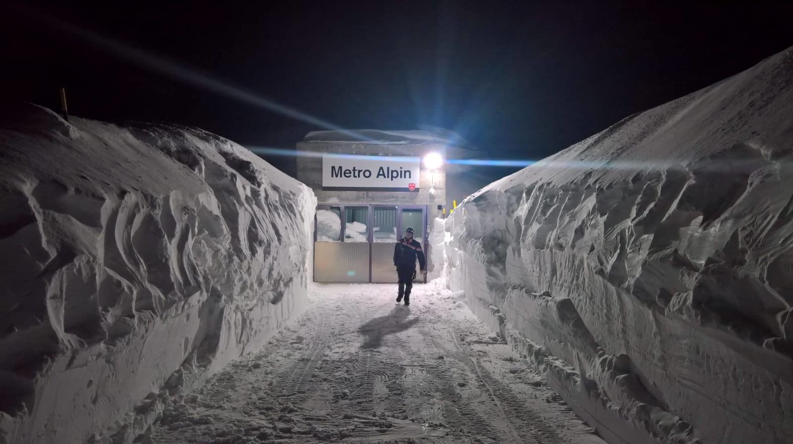 Saas Fee, Svájc, tegnap (Saas Fee / Facebook)