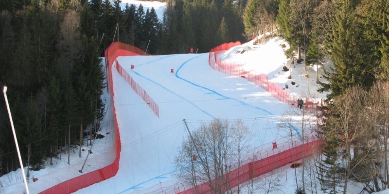 A híres Kandahar versenypálya | Fotó: PetiB.