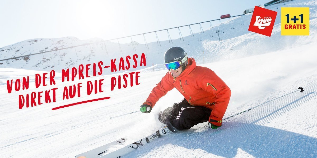 A tiroli Axamer Lizumra is kínál kedvezményes bérletet az MPREIS