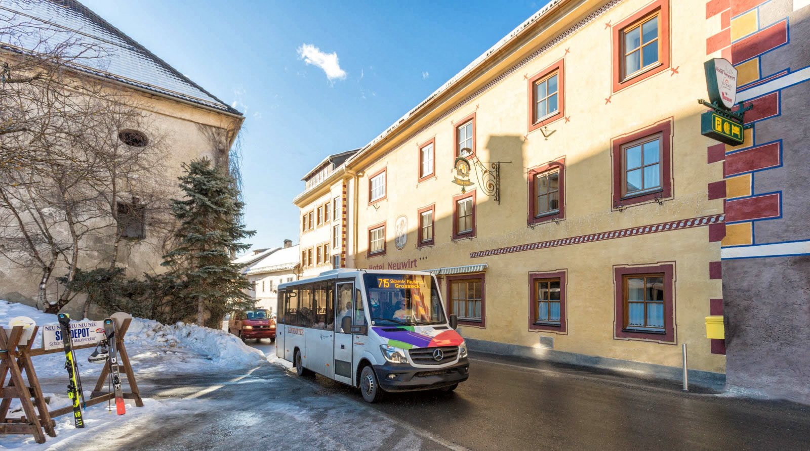 A legjobbnak ítélt síszállás díjat idén a Lungau sírégióban található Hotel Neuwirt kapja