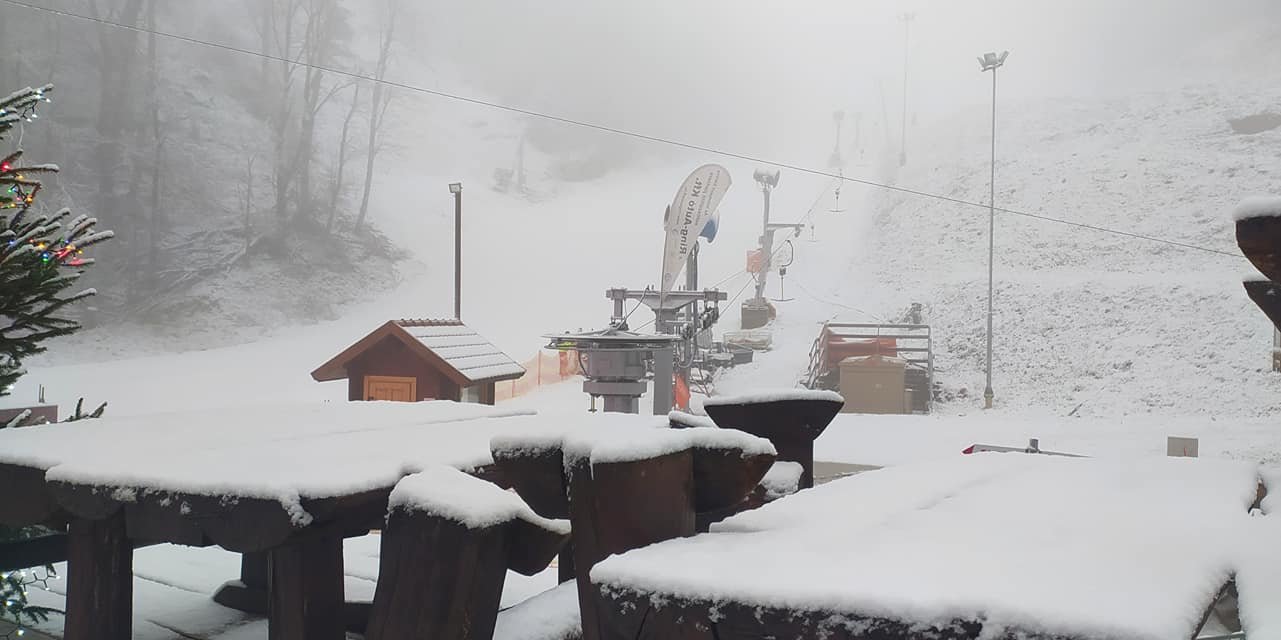 Intersport Síaréna Eplény ma reggel