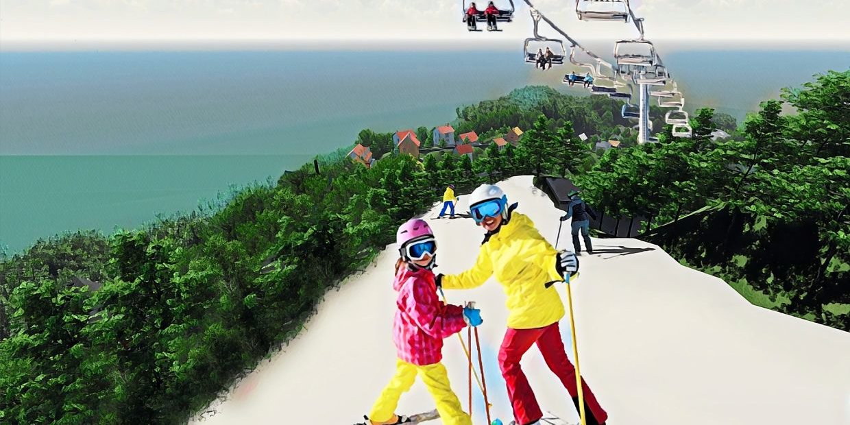 Látványterv: ilyen lesz az 1200 méter hosszú műanyag sípálya Malajziában