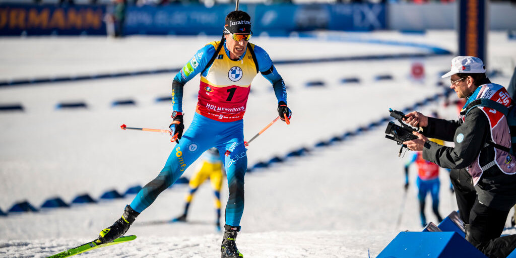 A francia biatlonos, Quentin Fillon Maillet nyerte a férfiak összesített bajnoki címét az év elején         I fotó: Getty