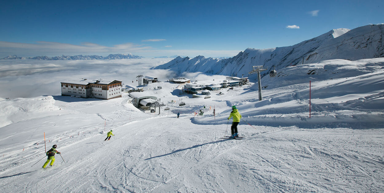 Sportközpont és szállás a kapruni gleccseren | Fotó: kitzsteinhorn.bsfz.at
