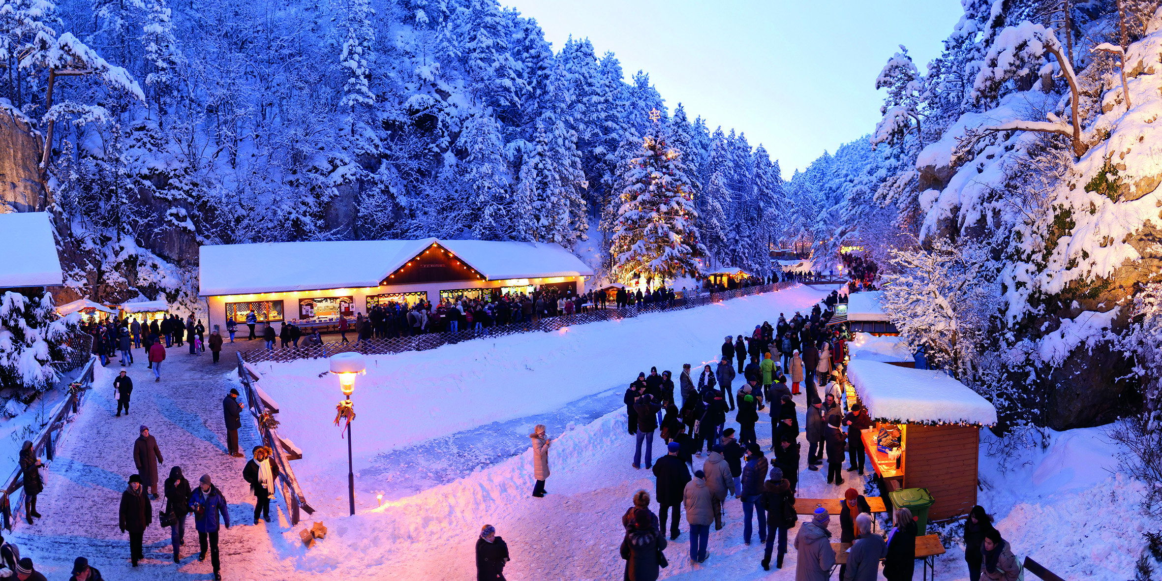 Advent Johannesbachklamm © Wiener Alpen | Fotó: Franz Zwickl