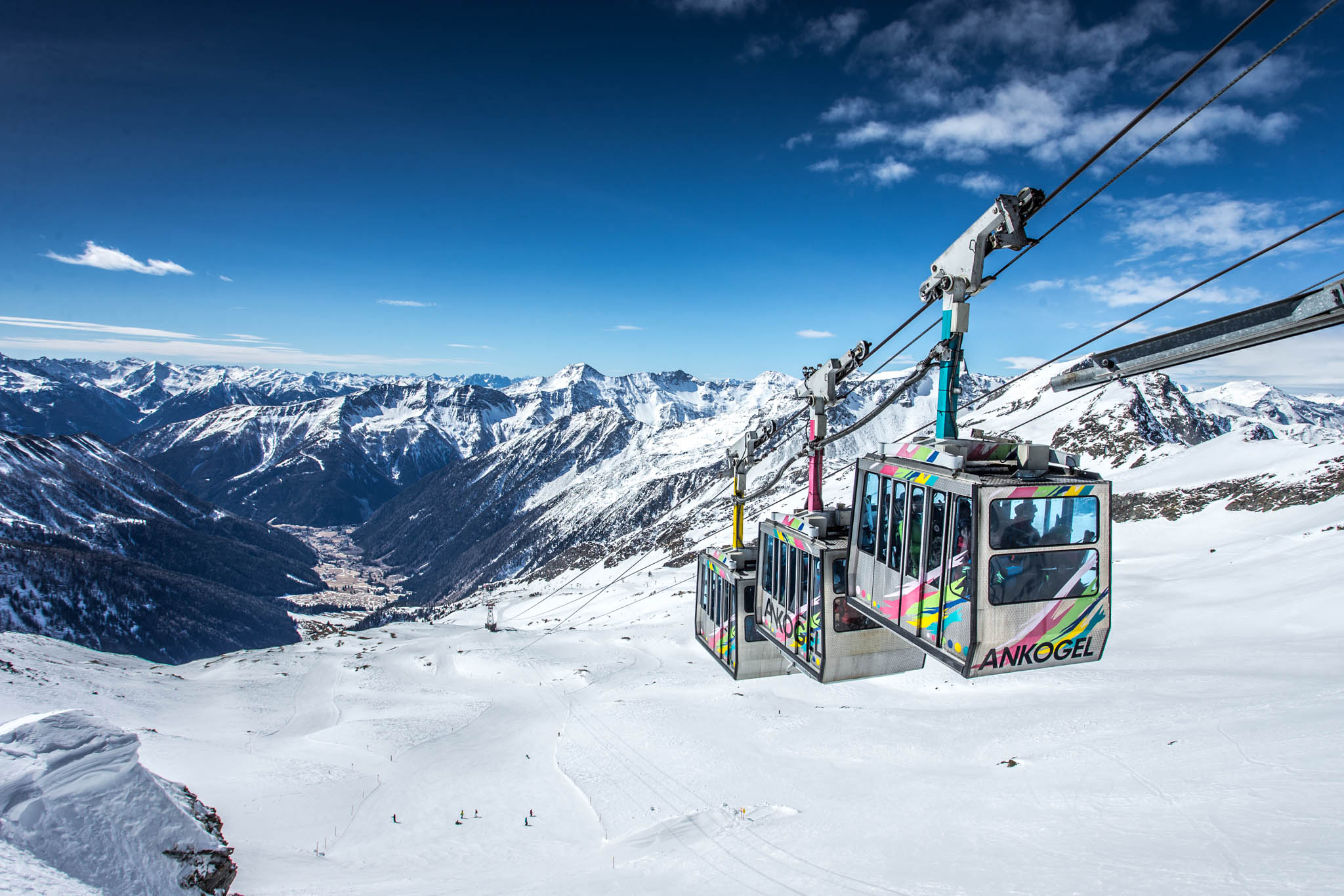 Mallnitz - Ankogel kabinos liftek