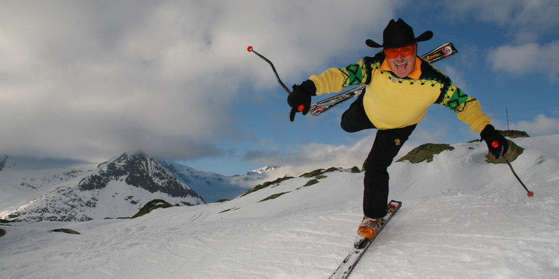 Art Furrer - síakrobata, hét szálloda tulajdonosa, tréfamester