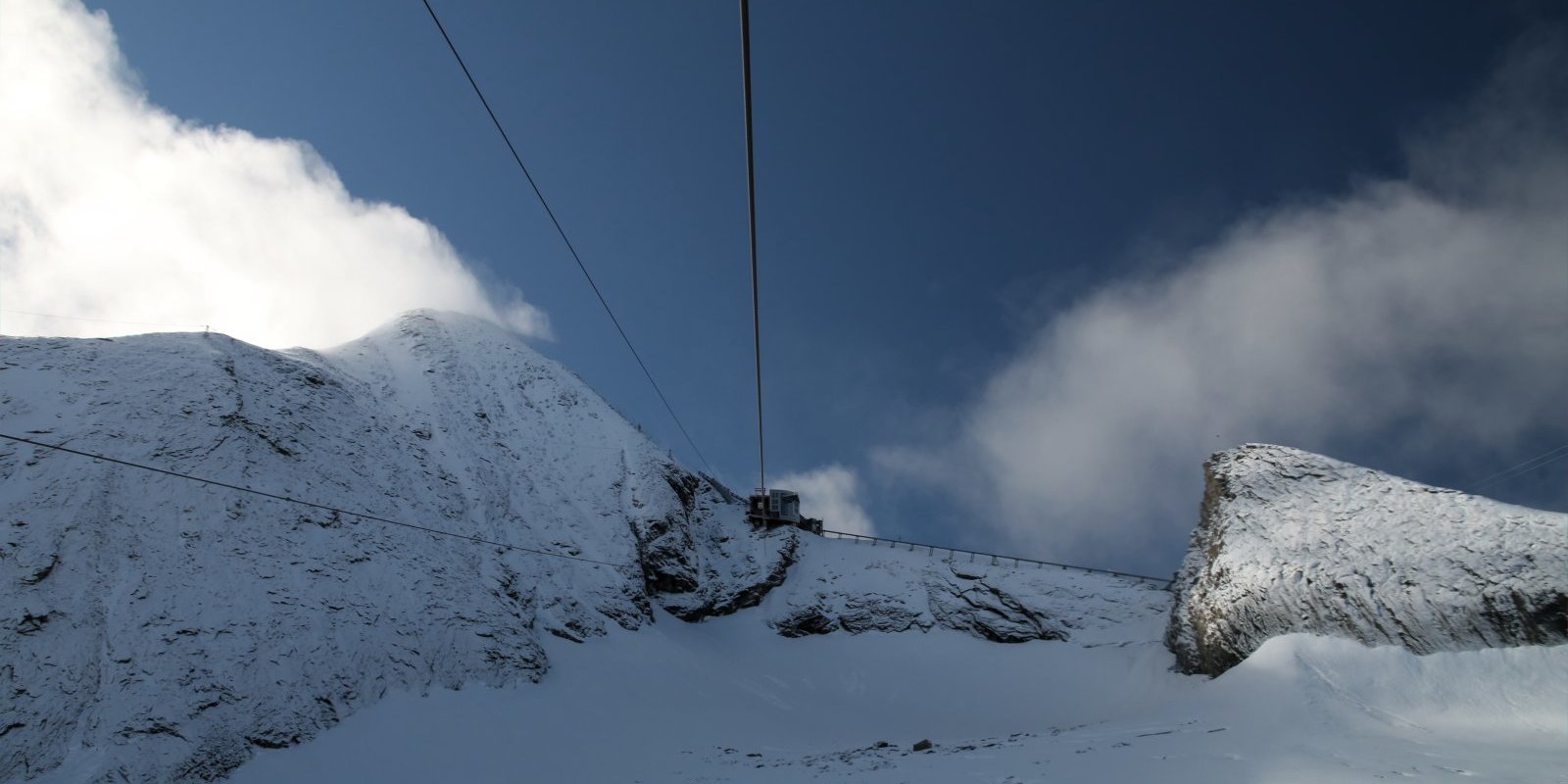 Friss hó szeptember utolsó napján Kaprunban - Fotó: Stani
