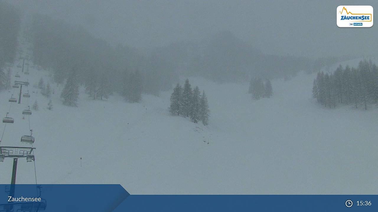 Zauchensee (Salzburg) már elkezdődött a havazás!