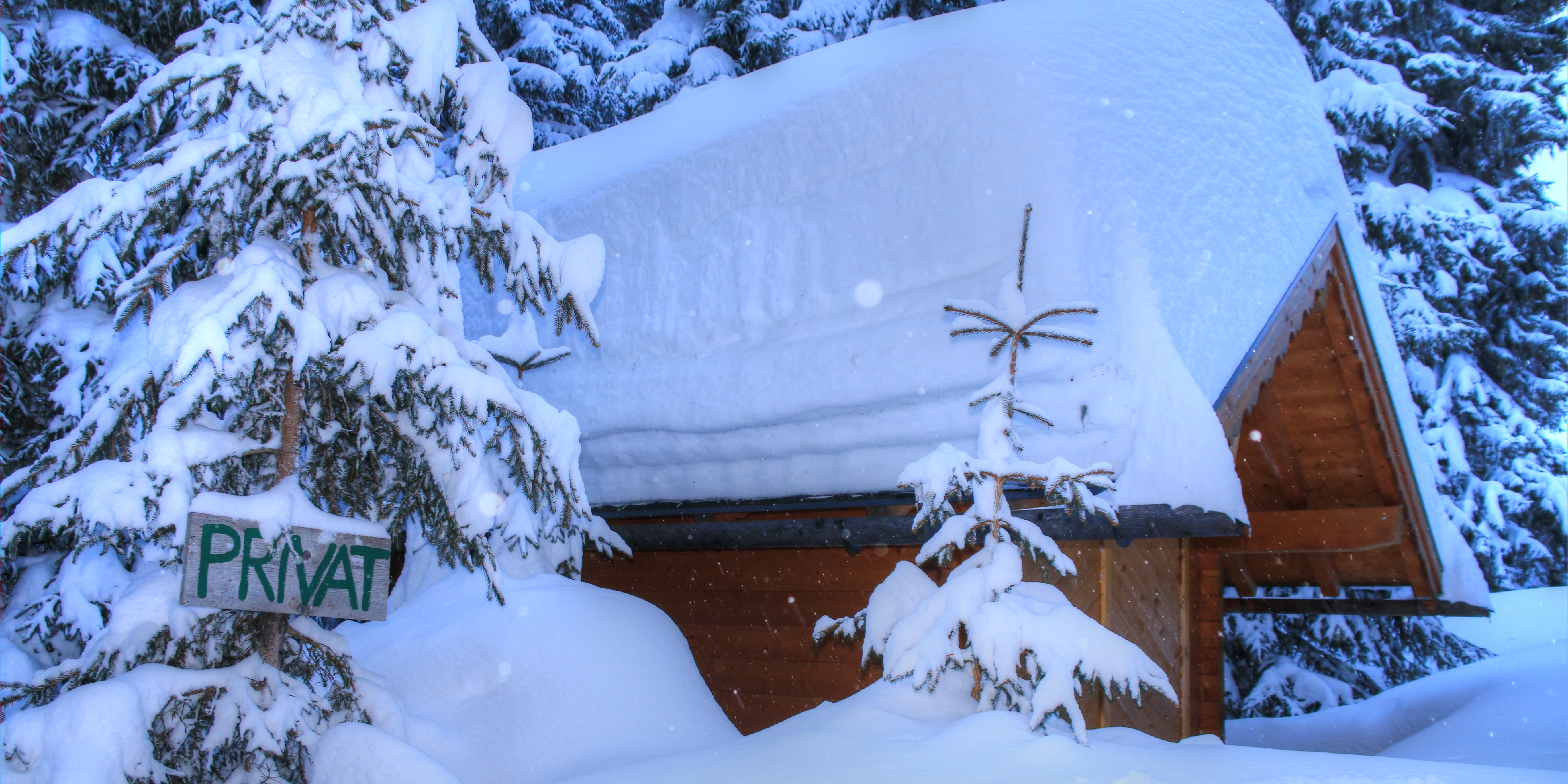 Óriási hó Zell am See-ben is, a kép pénteken készült - Fotó: Stánicz Balázs