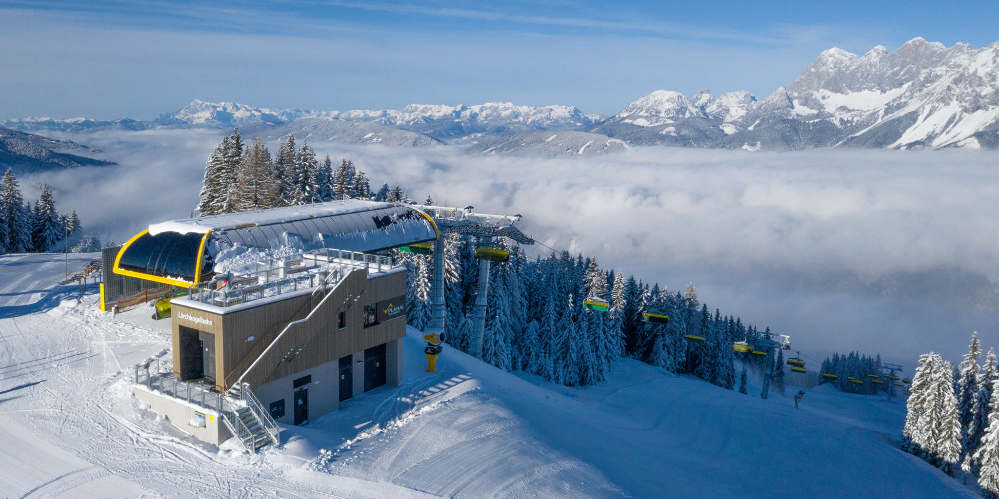 Planai (Schladming): december 24-én nyitnak, már az új lift is elkészült