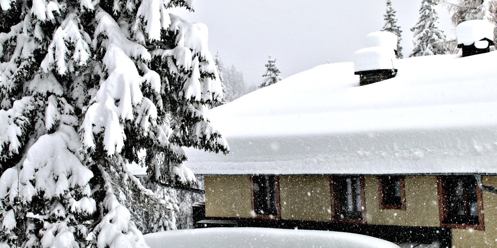 Hochkönig, hatalmas hómennyiségek 1400 méteren vasárnap délelőtt - Fotó: Stánicz Balázs (Stani)