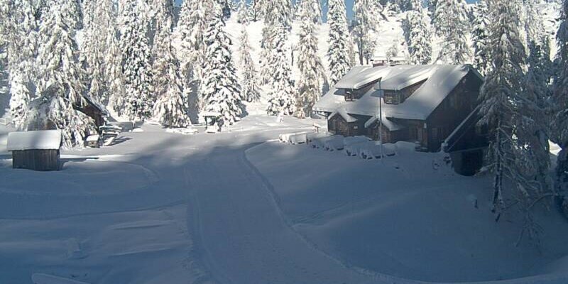 A stájer Galsterbergalm szombat reggel