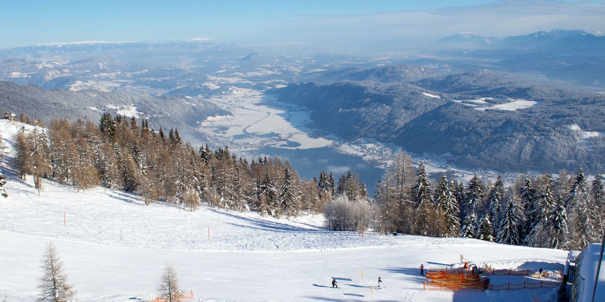 A sípályák továbbra is üzemelhetnek. Kép: Gerlitzen Alpe a hétvégén