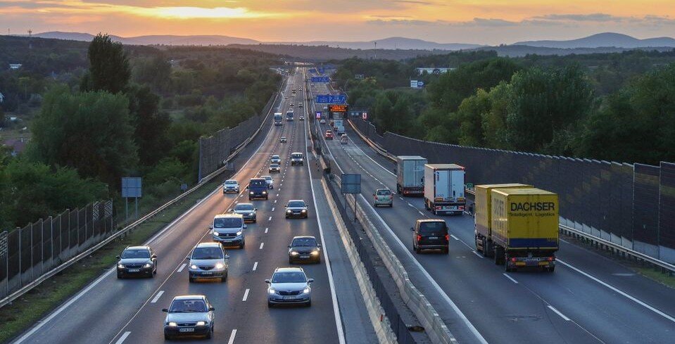 Az M3 autópálya  | Fotó: NÚSZ Zrt.