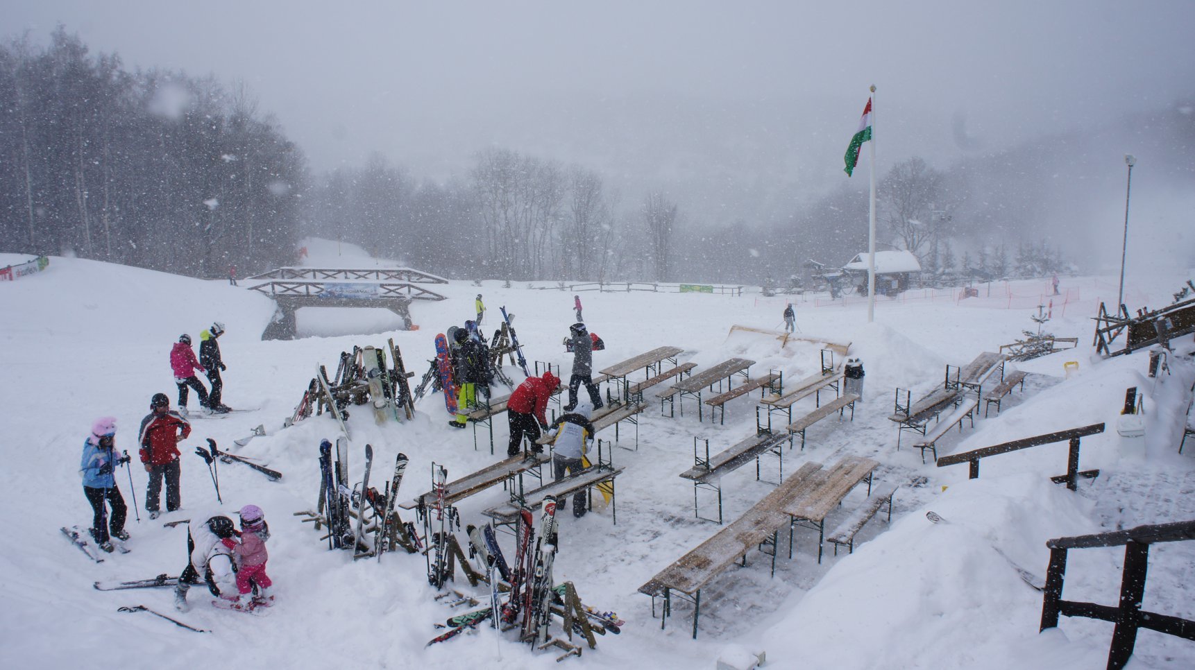 Kép: Sípark Mátraszentistván ma