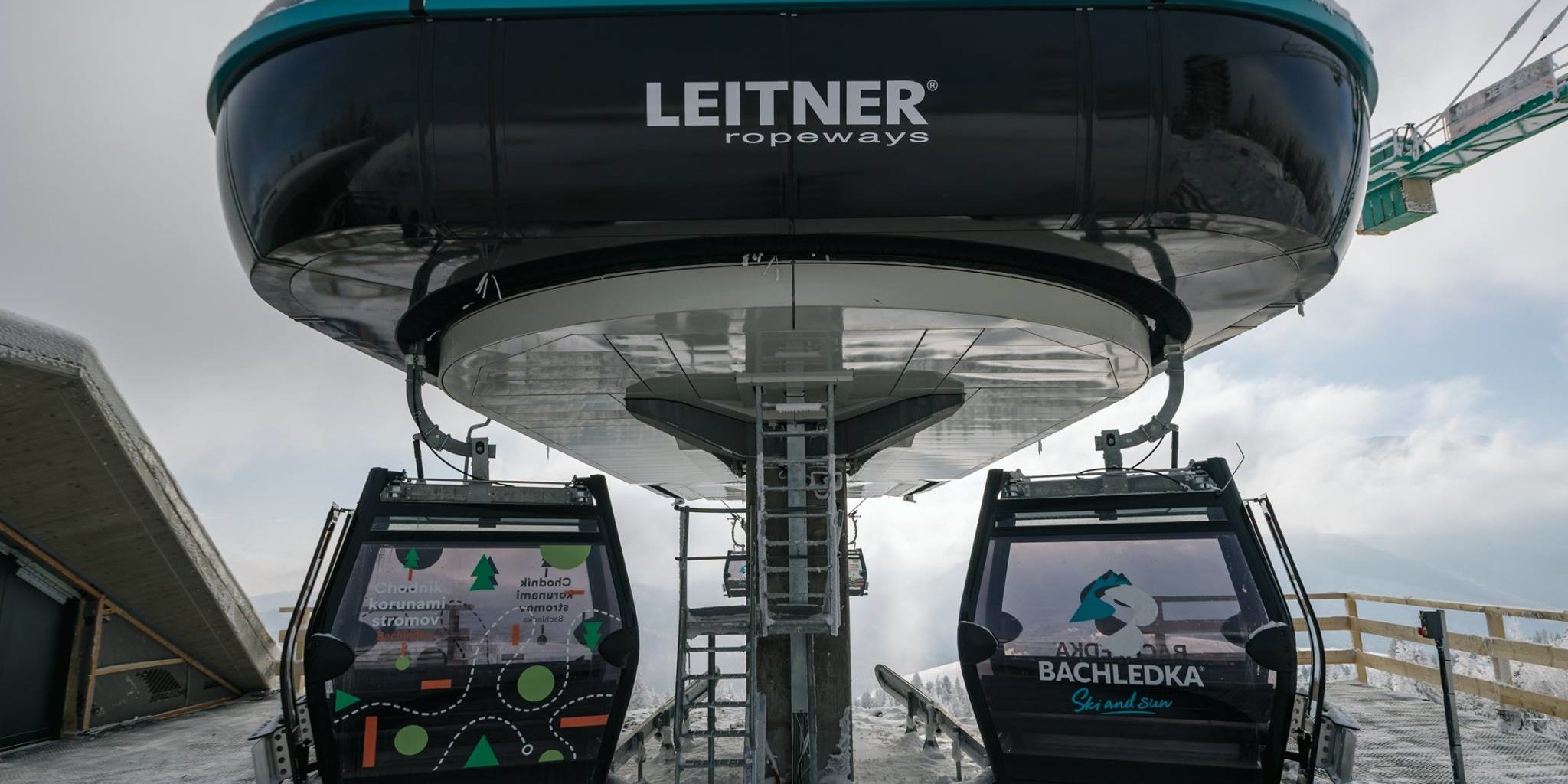 Az új kabinos lift | Kép: Bachledka SKI&SUN