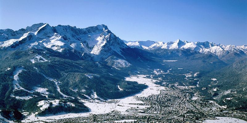 Garmisch Partenkirchen, ahol téli olimpiát is rendeztek