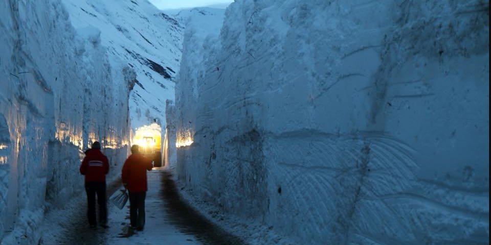 Bonneval-sur-Arc településre vezető út  (Kép: Alain Duclos)
