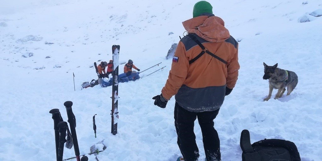 A Szlovák Hegyimentő Szolgálat felvétele (Kép: Horská záchranná služba)