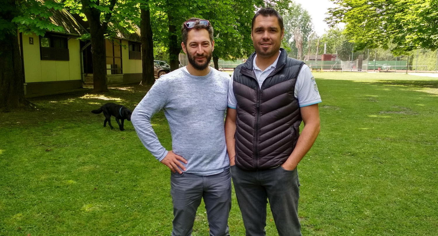 Stark Márton (b) és David Fill