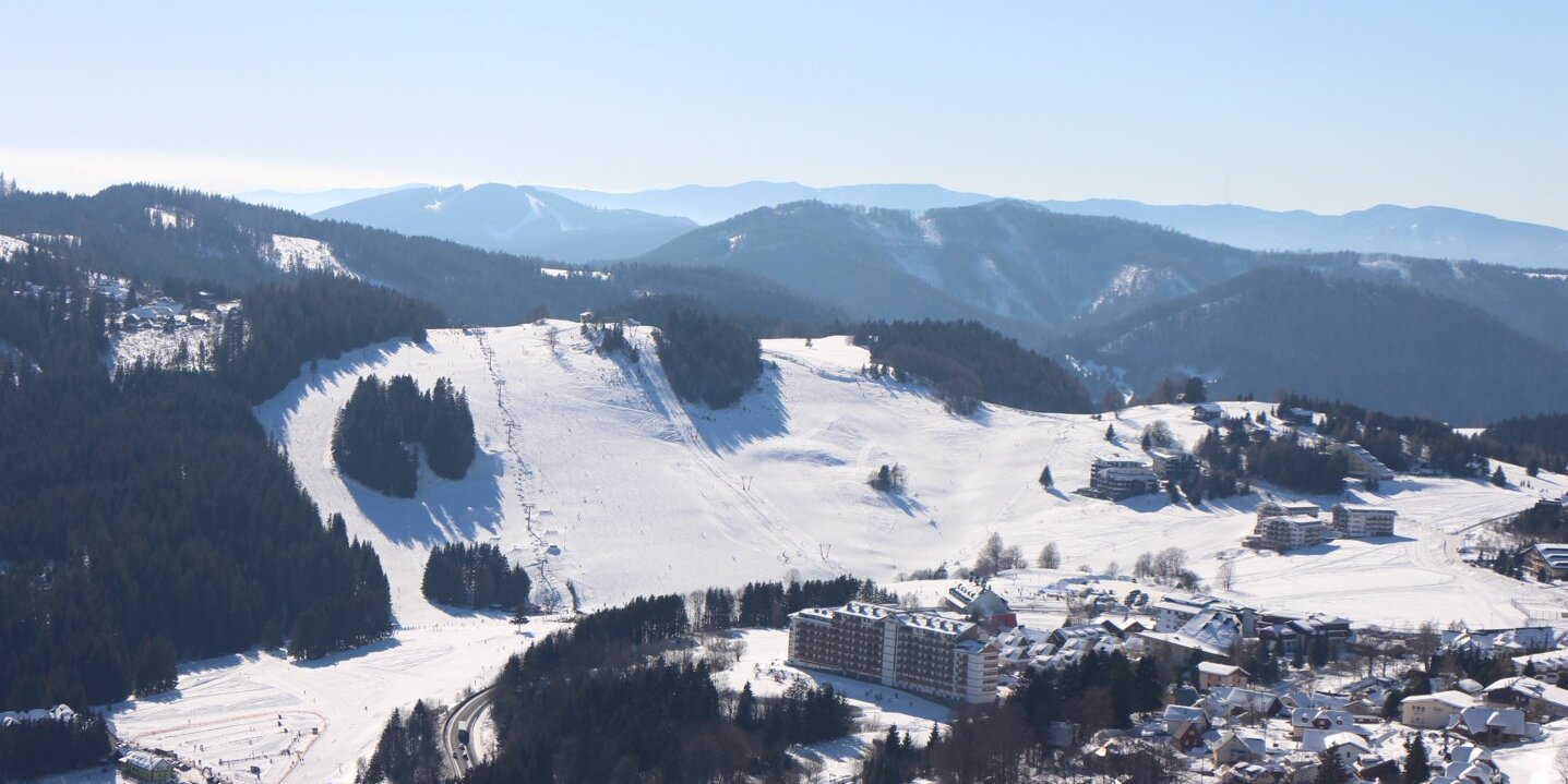 Donovaly madártávlatból