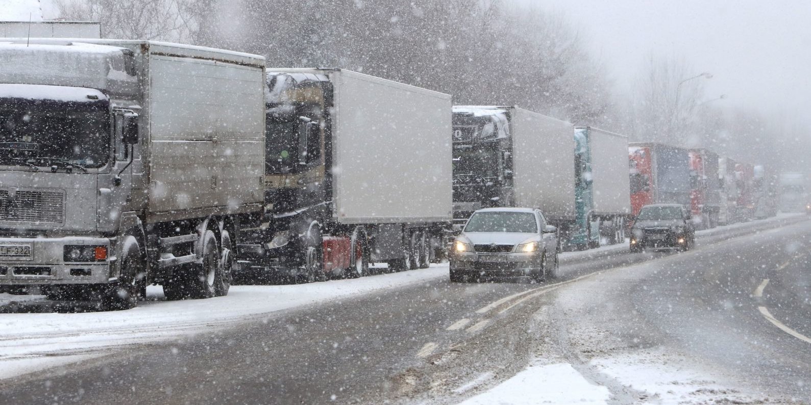 Sok ilyen havas napot szeretnénk a hegyen, az úton ennek már nem örülünk.