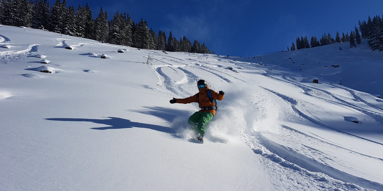 A freeride élvezete Saalbachban | Fotó: golo