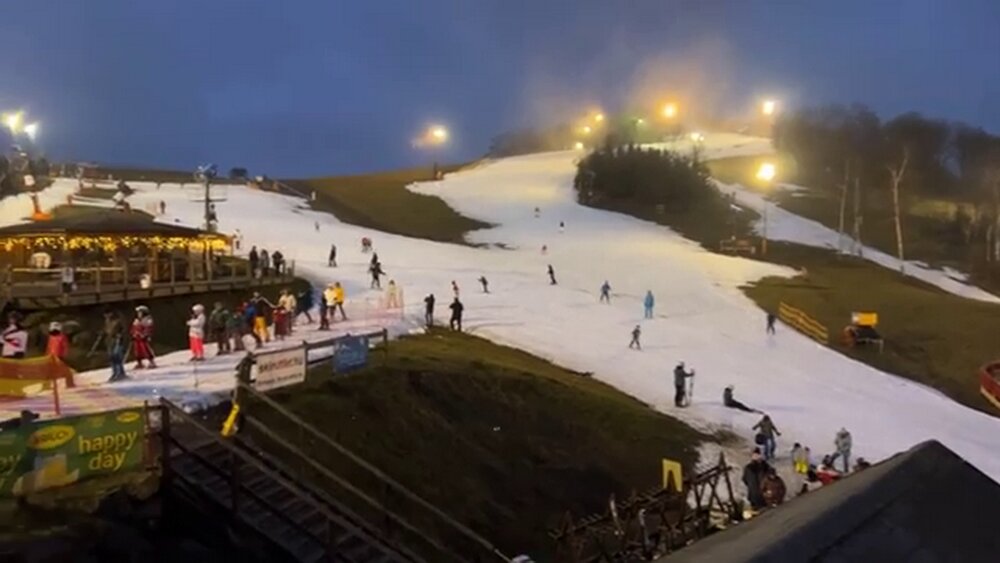 A Mátraszentistváni Sípark ma (Részlet a lenti videóból)