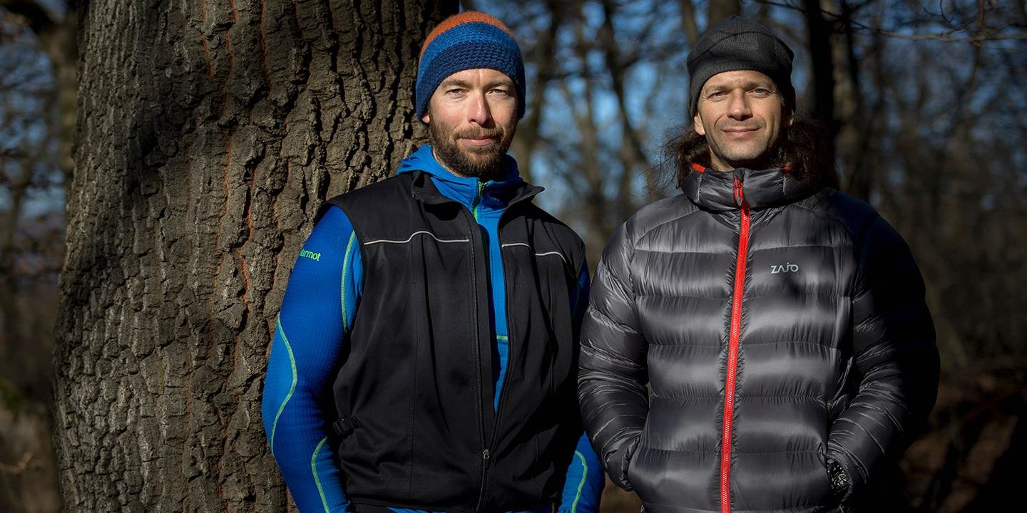 Suhajda Szilárd (b) és Klein Dávid (j) Kép: Klein Dávid / Facebook