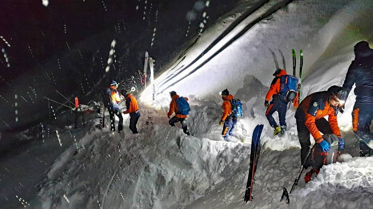 A mentés körülményei (Kép: Bergrettung Mittersill)