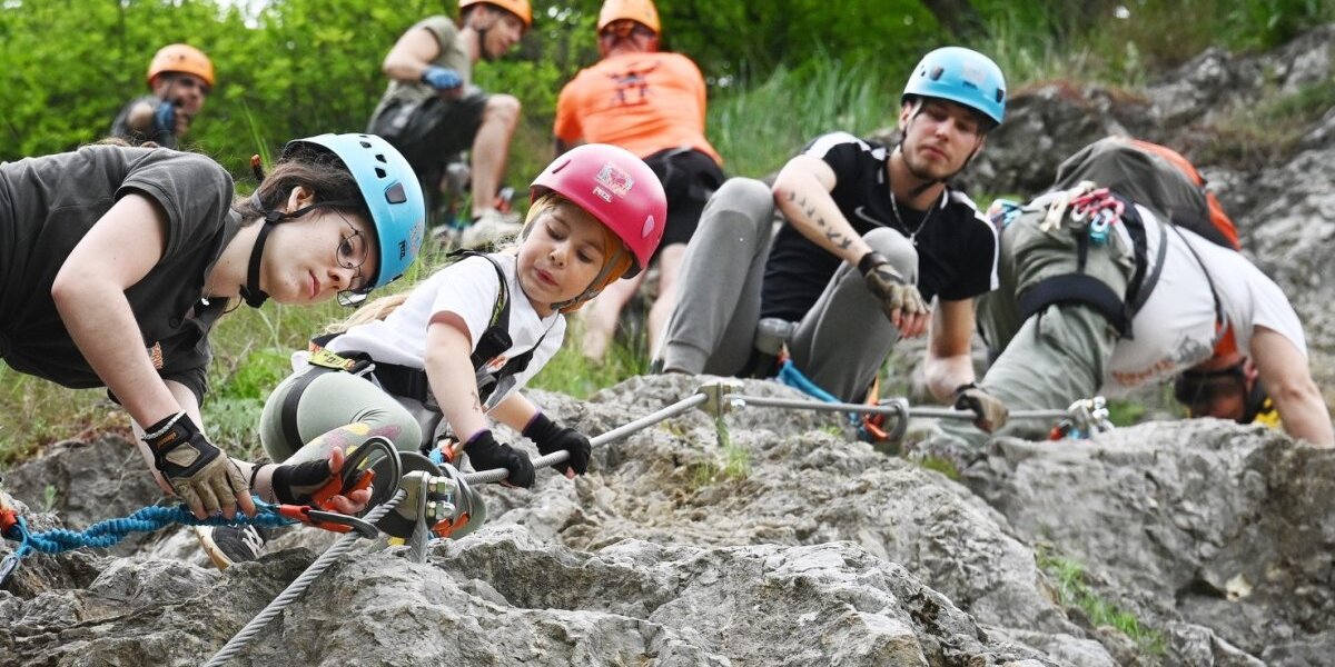 Via ferrata Felsőtárkányban | Fotó: tarkanyferrata.hu