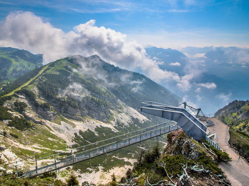 Hochkar legújabb turisztikai látványossága: a 360° Skytour névre hallgató kilátó.