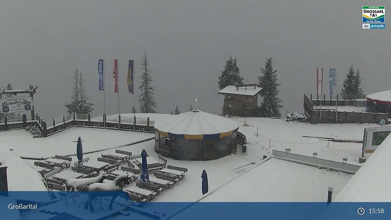 Dorfgastein (Salzburg) vasárnap délután