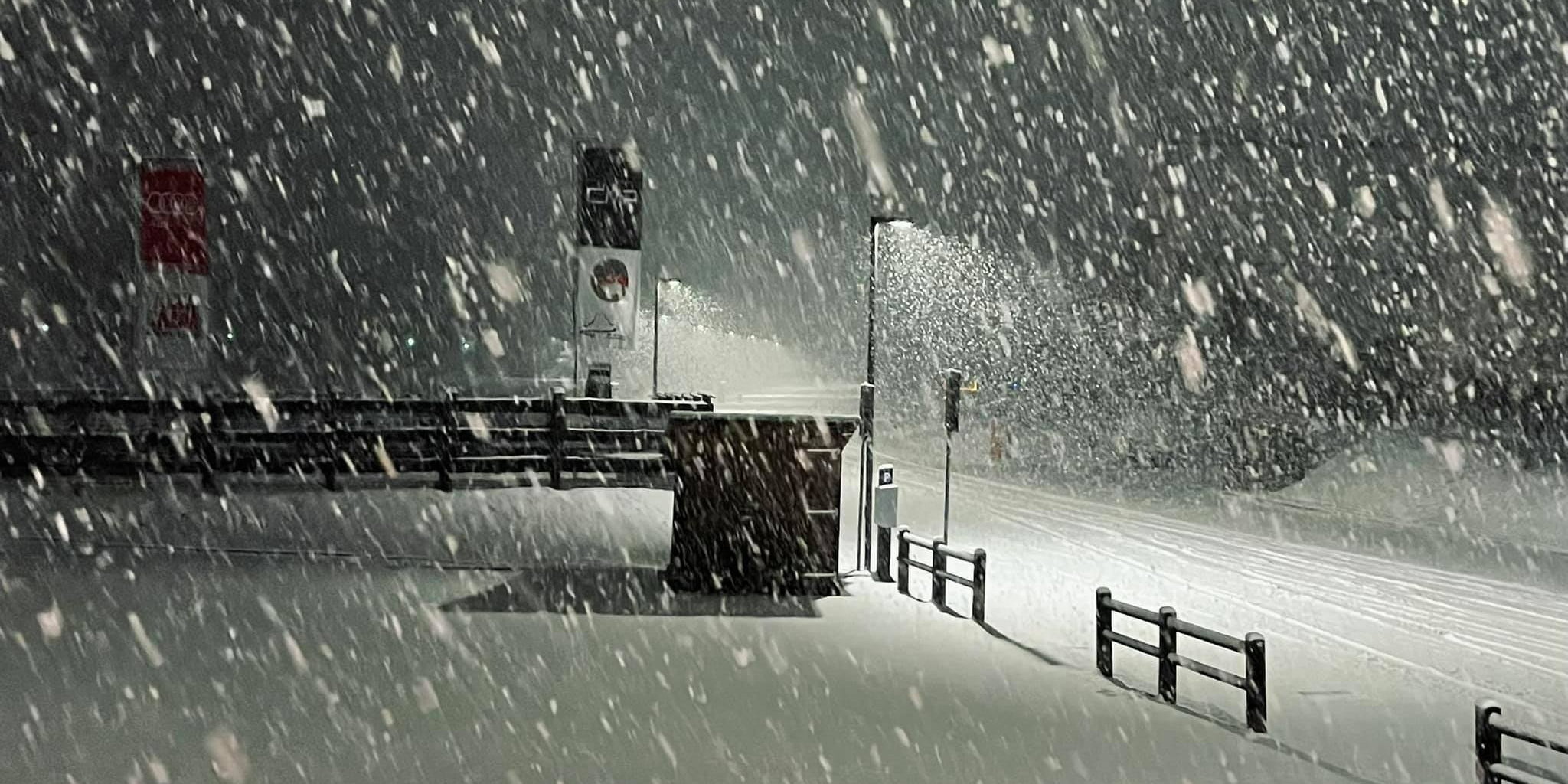 Corvara, Dolomitok hétfő este (Kép: Scuola Sci Corvara Ladinia)