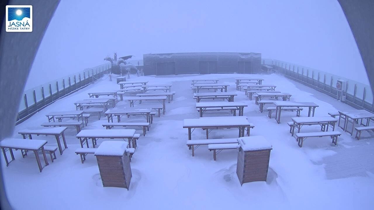 Chopok tegnap délelőtt