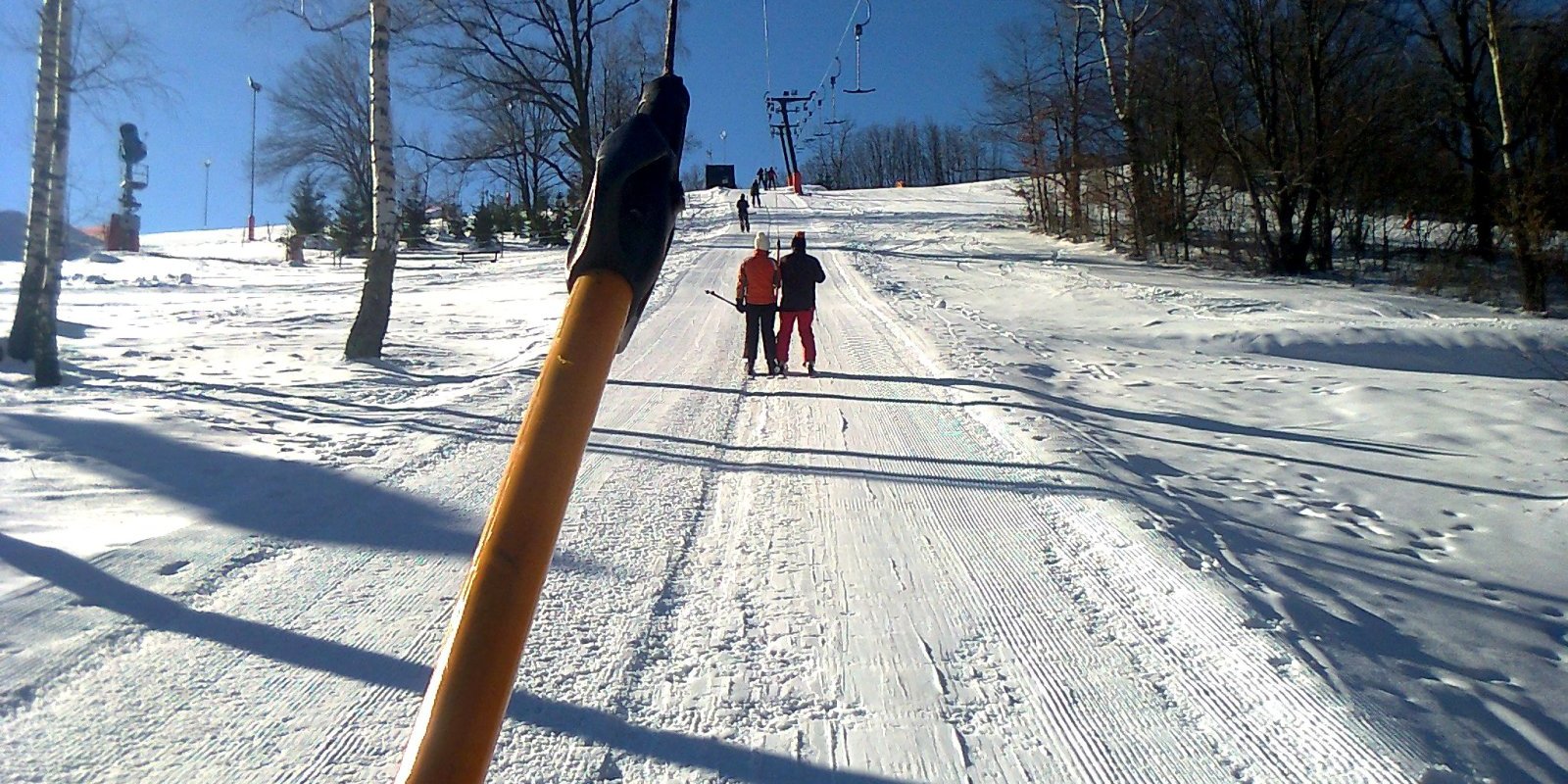 Csákányos lift Mátraszentistvánban | Fotó: Rera