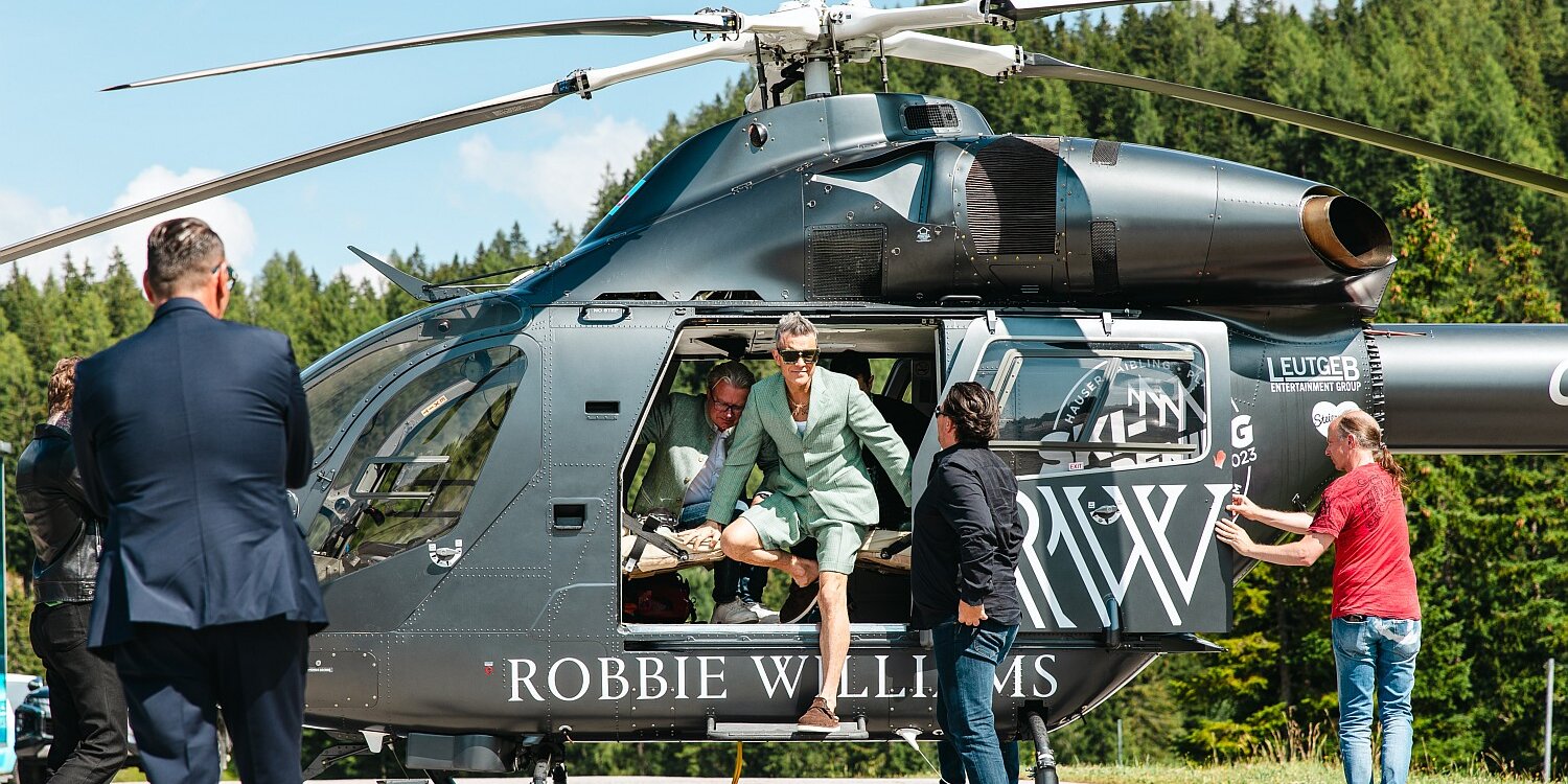 A megérkezés pillanata | Fotó: Julian Quirchmair