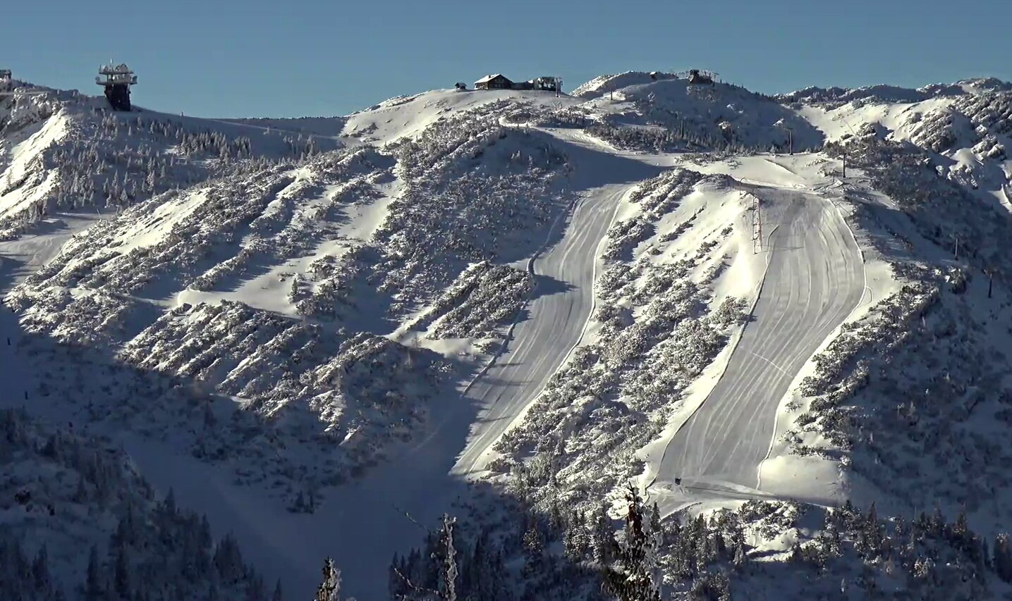 Hochkar webkamera képe egy nappal a nyitás előtt