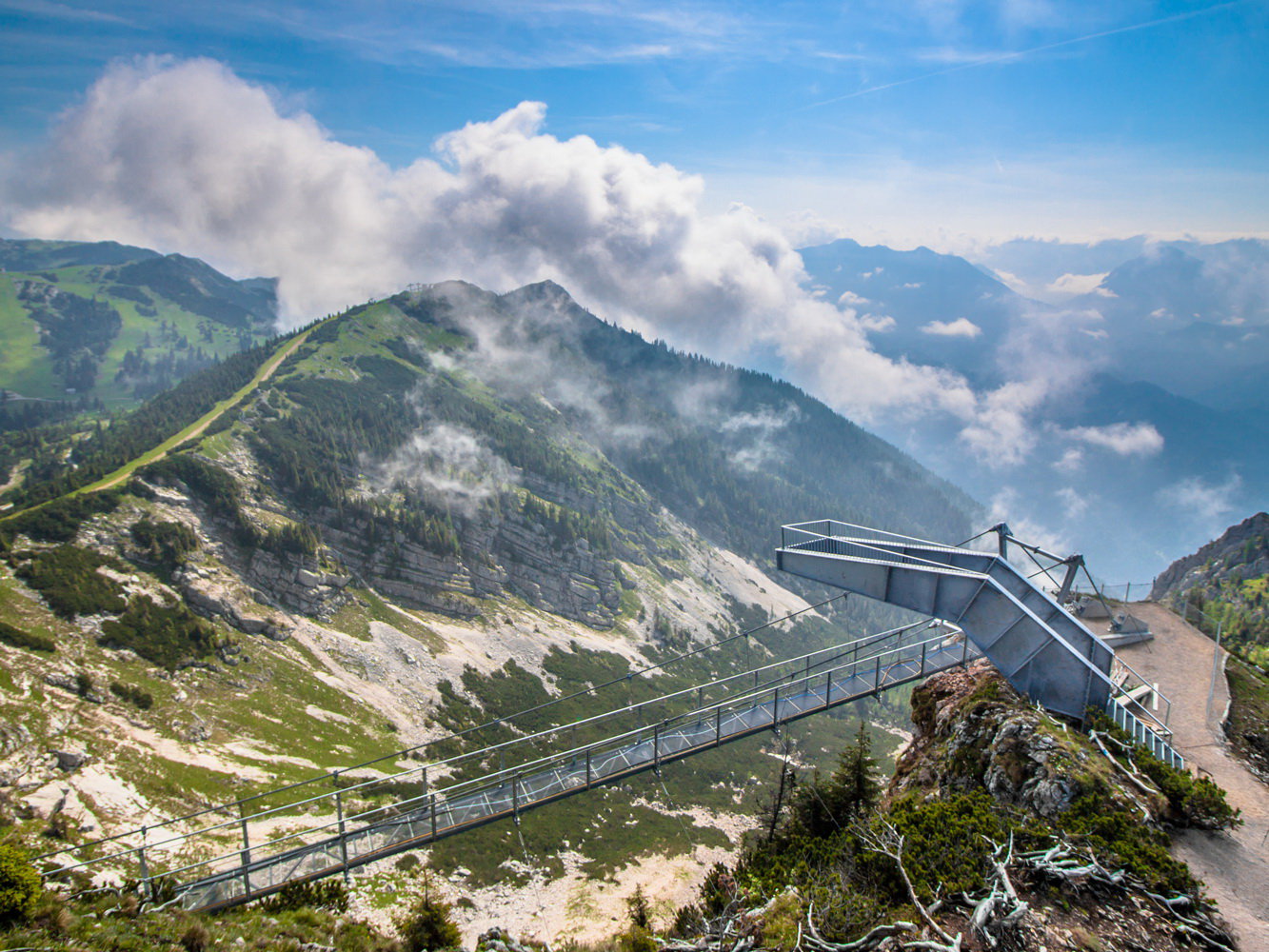 Hochkar legújabb turisztikai látványossága: a 360° Skytour névre hallgató kilátó.