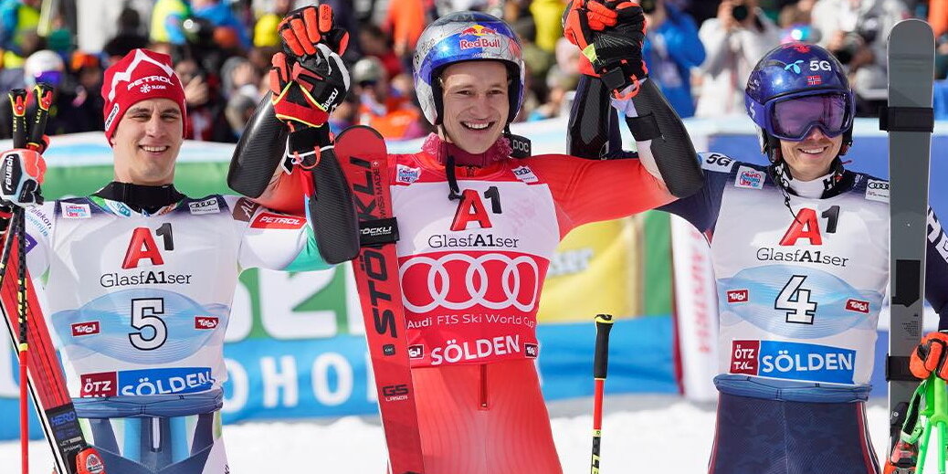 Az első három helyezett