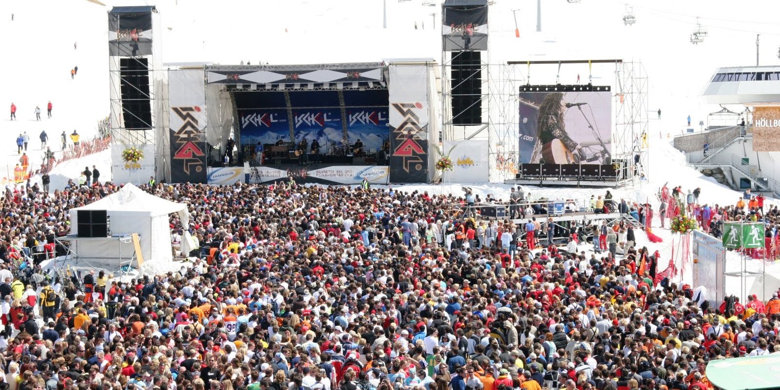 Ischgl - Top of Mountain Concert 2320 méteres magasságban