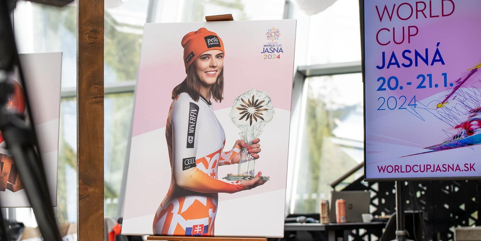 Petra Vlhová, a helyiek kedvence