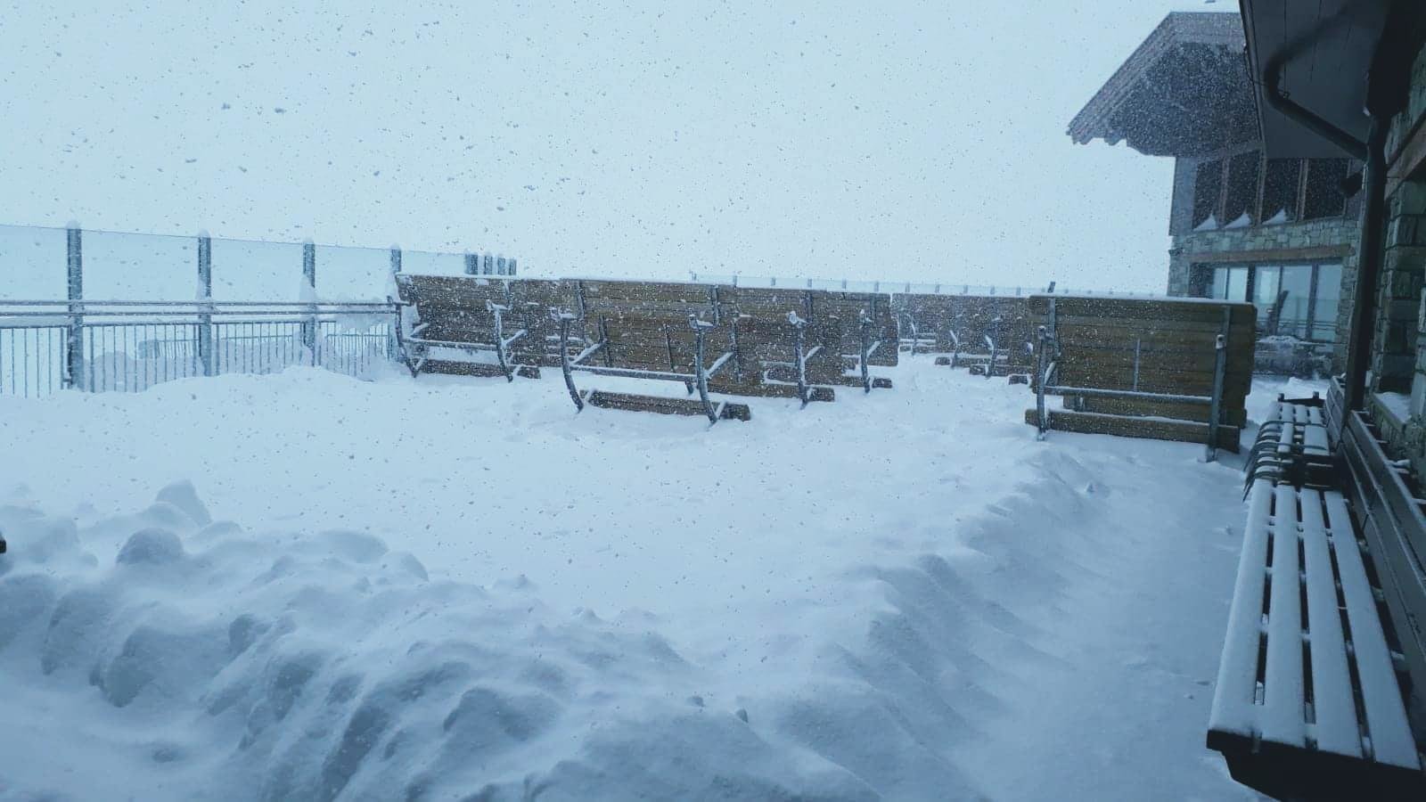 Hintertux tegnap reggel