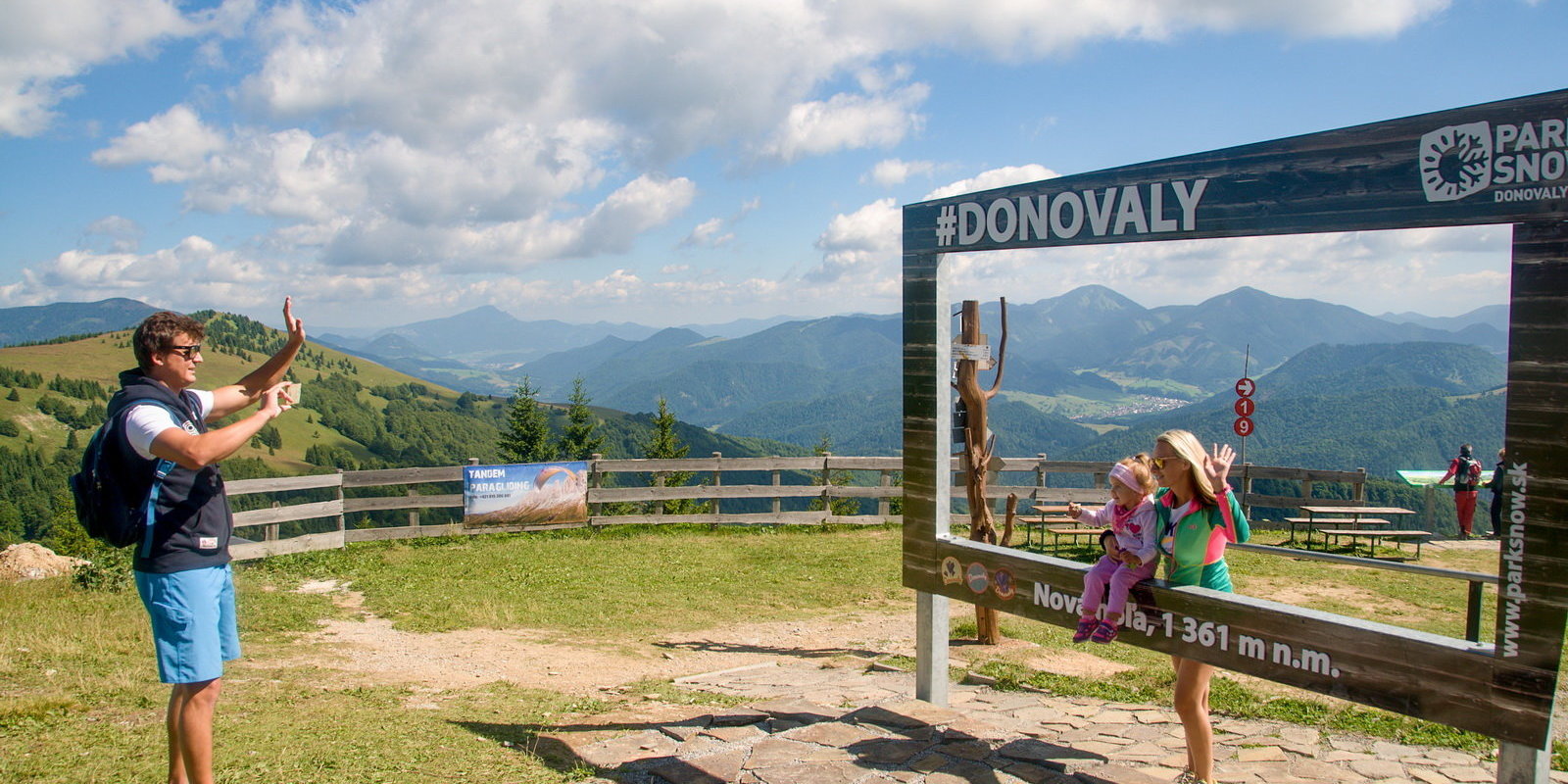 A Nová hoľa csúcs 1.361 méteren