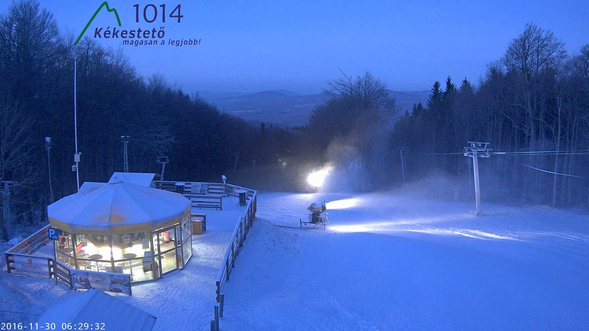 Kékestető webkamera ma reggel